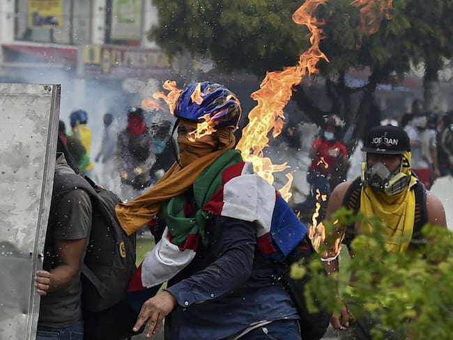 Enfrentamientos en Colombia