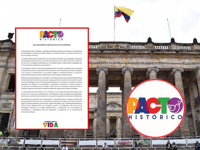 El Pacto Histórico se declaró en oposición al gobierno de De la Espriella. / Foto: Suministrada