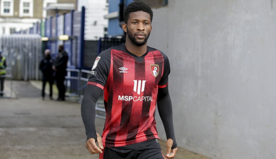 Jefferson Lerma, jugador del Bournemouth, equipo de la segunda división de Inglaterra