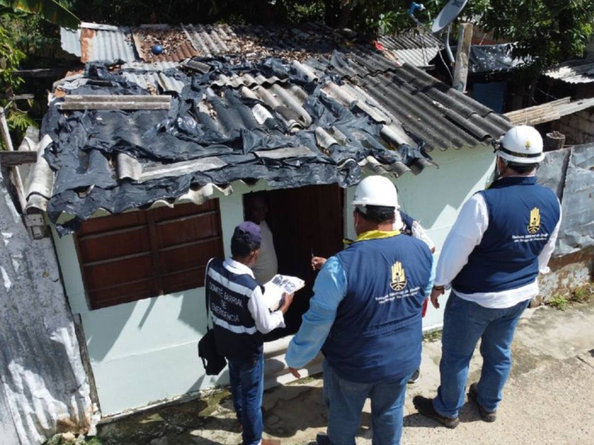 Ojo con tu techo: Gestión del Riesgo en Cartagena entregó recomendaciones