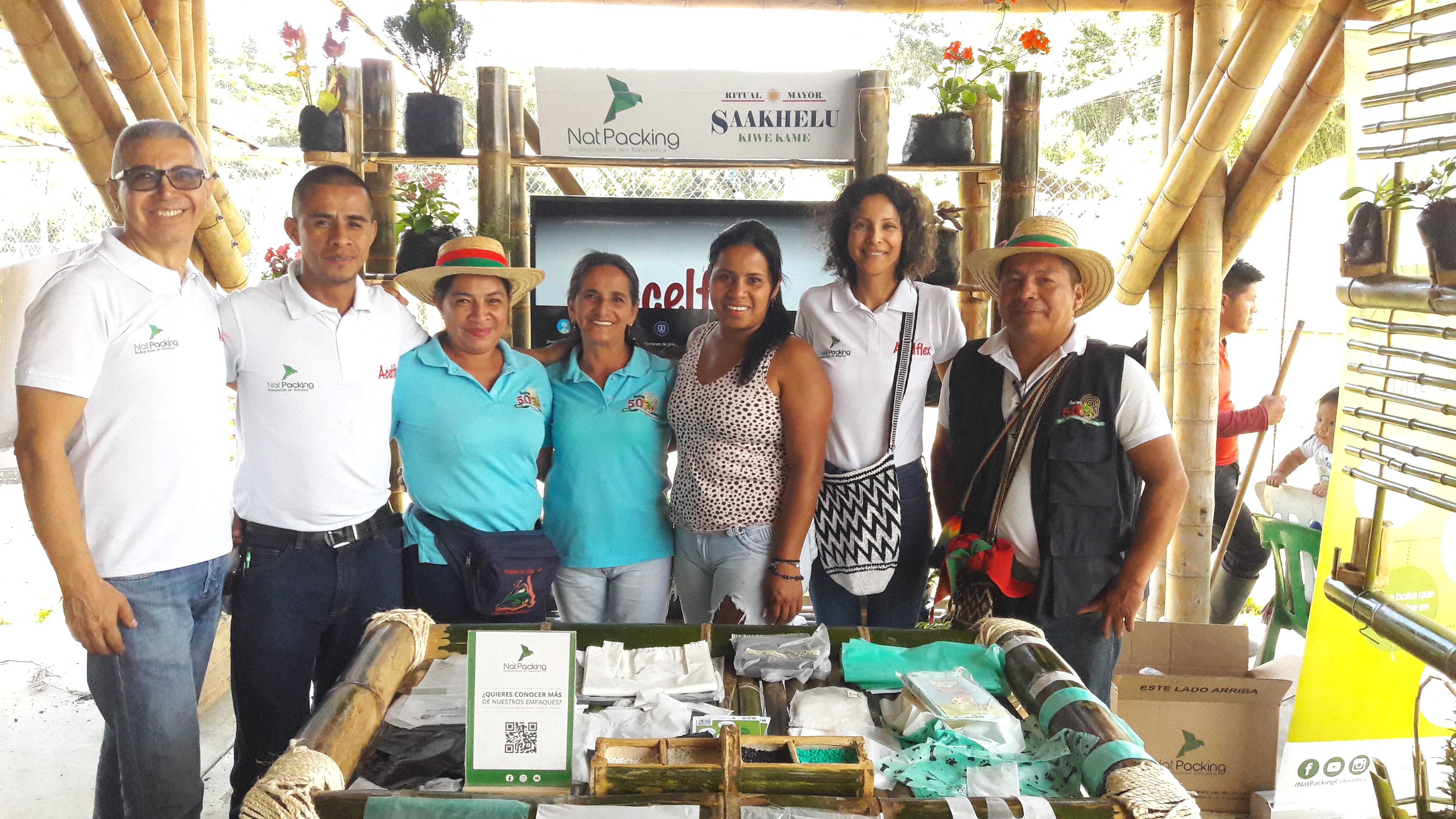 La nomina de empleados de Natpacking esta conformado en más del 50% por trabajadores del Resguardo Indígena Canoas. | Foto: cortesía - Natpacking