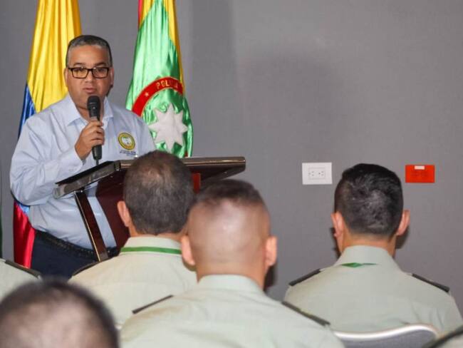 Alcalde de Cartagena se reunió con comandantes de la Policía Metropolitana