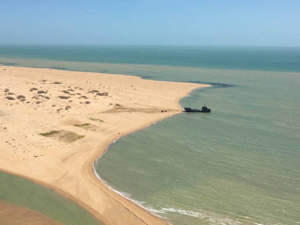 Por sexta vez zarpa buque de la Armada Nacional hacia la alta Guajira