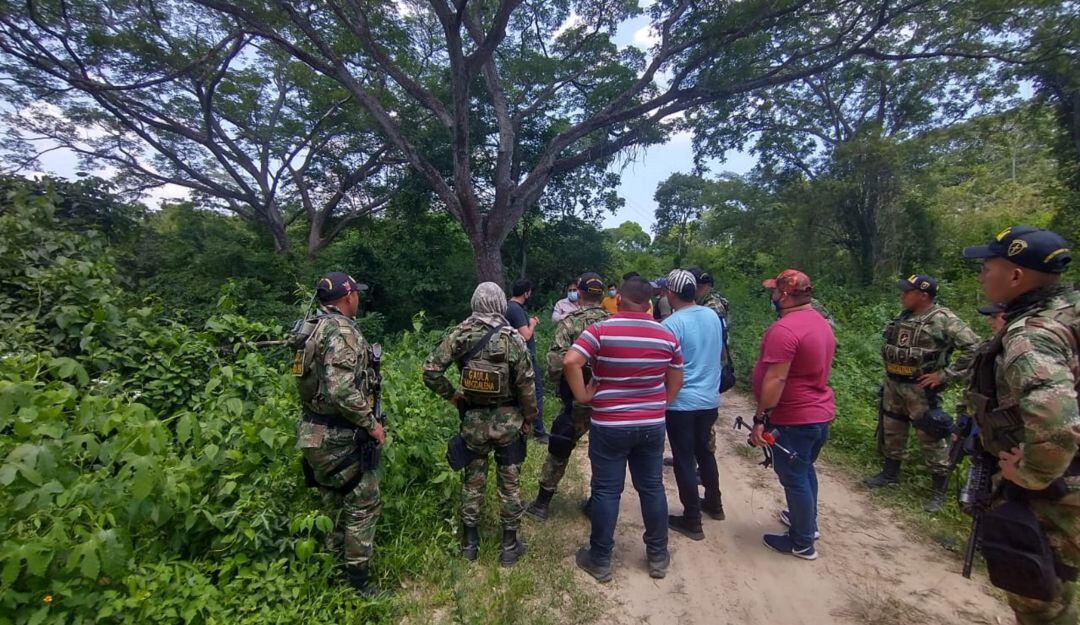 Operativo de rescate. 