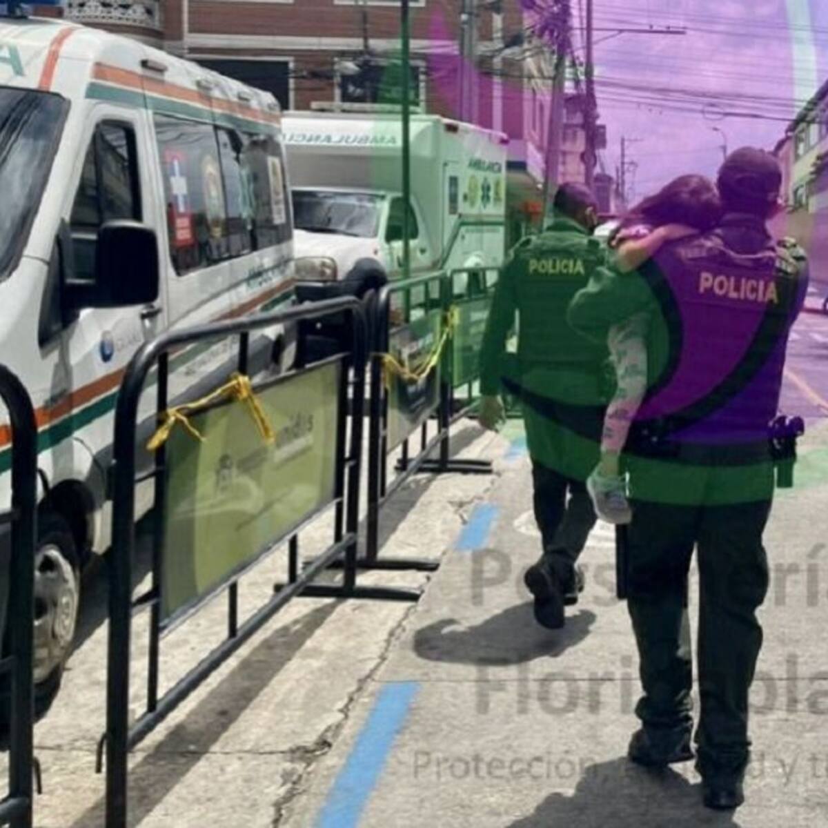 Menor habría sido abandonada en Floridablanca