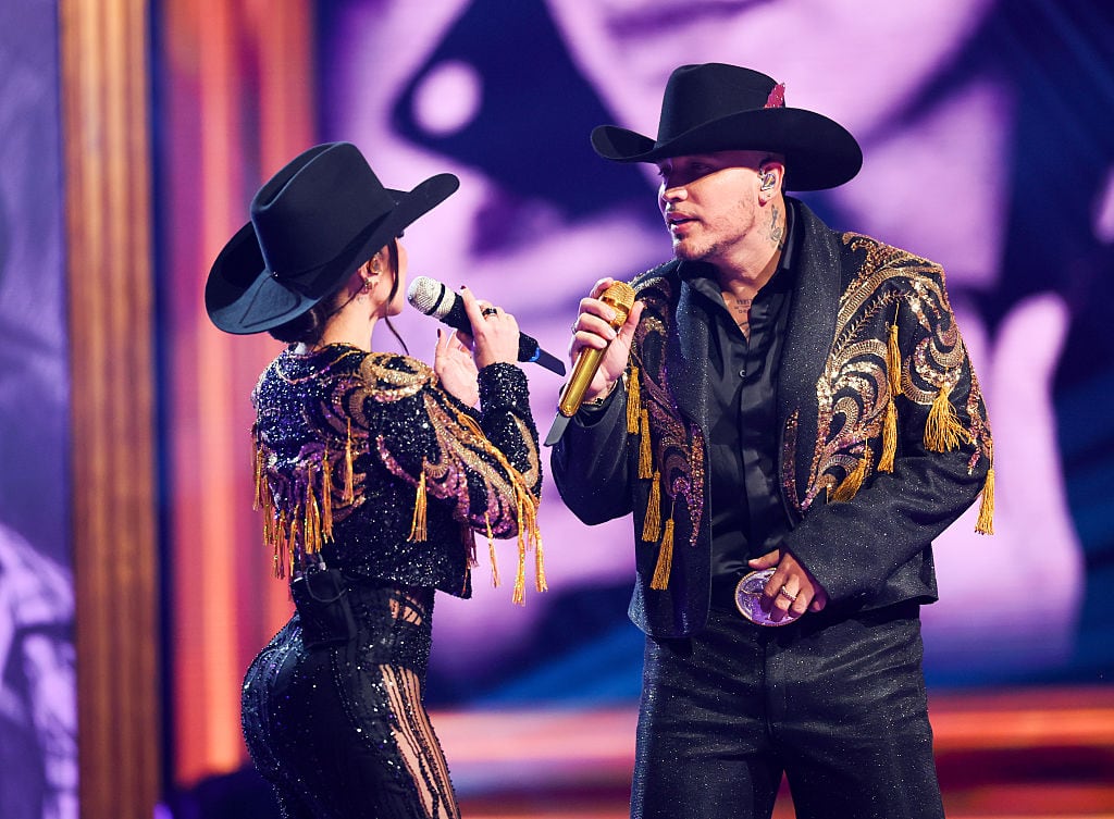 Paola Jara and Jessi Uribe perform onstage at the 2026 Billboard Latin Music Awards held at James L. Knight Center on October 22, 2026 in Miami, Florida. (Photo by Christopher Polk/Billboard via Getty Images)
