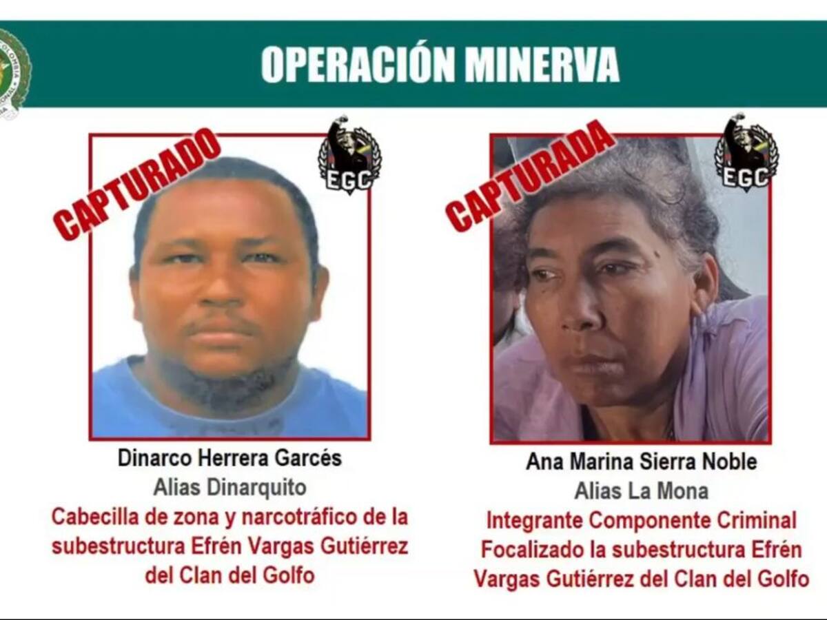 Capturan a cabecilla del Clan del Golfo: implicado en el asesinato de un exgobernador indígena