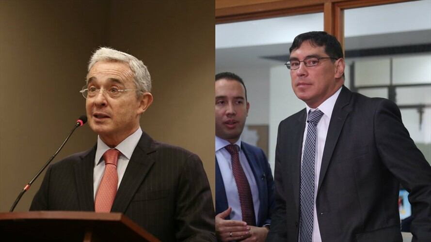 La indagatoria de Álvaro Uribe Vélez fue programada para el 3 de septiembre, mientras que la de Álvaro Hernán Prada quedó para el 4 de septiembre. Foto: Colprensa