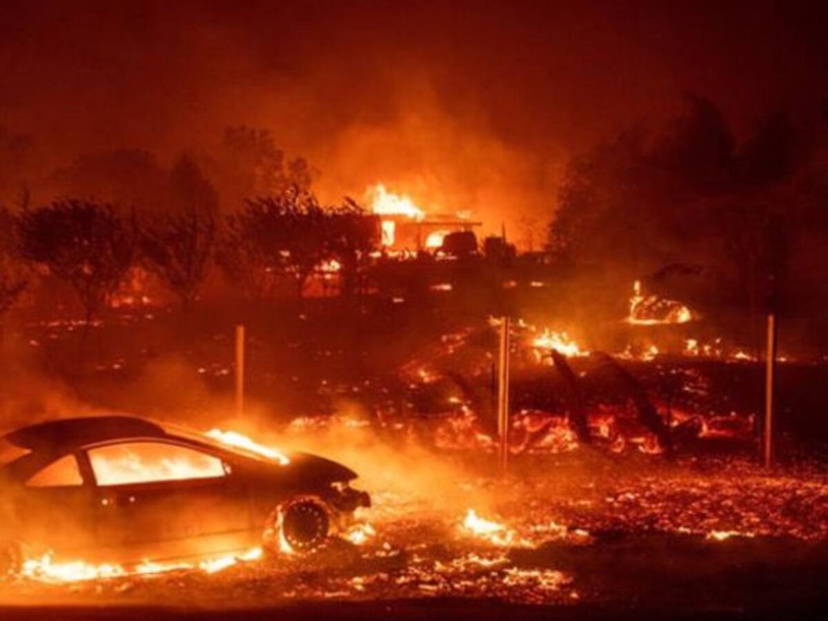 Estrellas de Hollywood desalojadas por incendios en EE.UU.