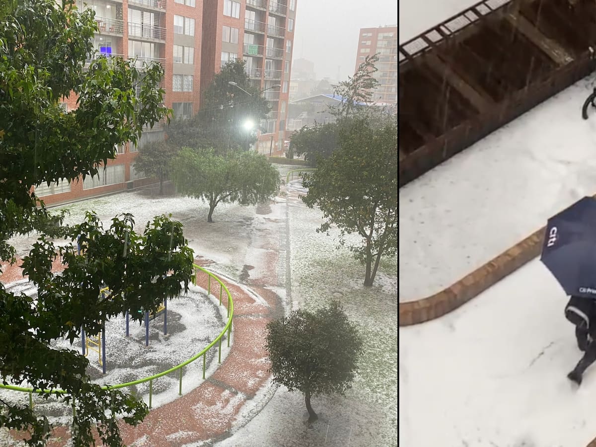 EN VIVO | Fuerte granizada en Bogotá: Movilidad, inundaciones y más