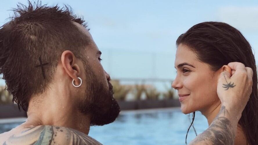 Greeicy Rendón y Mike Bahia. Foto: Facebook/ Mike Bahia.