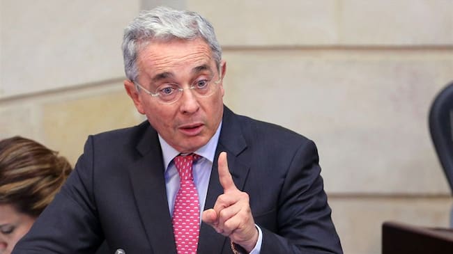 Álvaro Uribe Vélez. Foto: Agencia EFE
