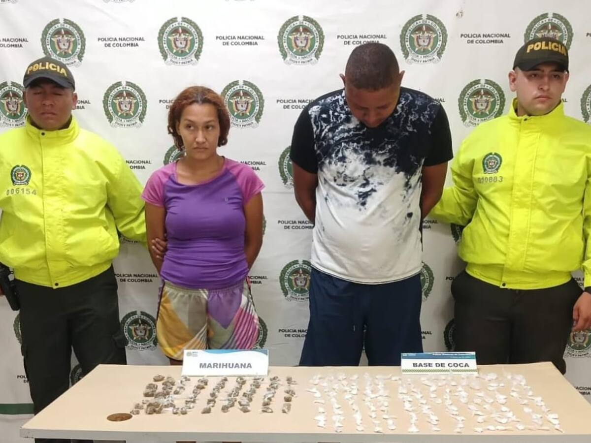 Capturaron a ‘El Elvis’ y ‘La Rula’ por presunto tráfico de drogas en Soplaviento, Bolívar