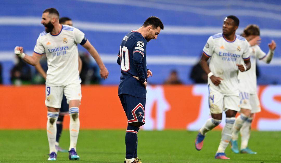 Lionel Messi en Champions League. 