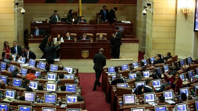 Senado de la República. Foto: Colprensa