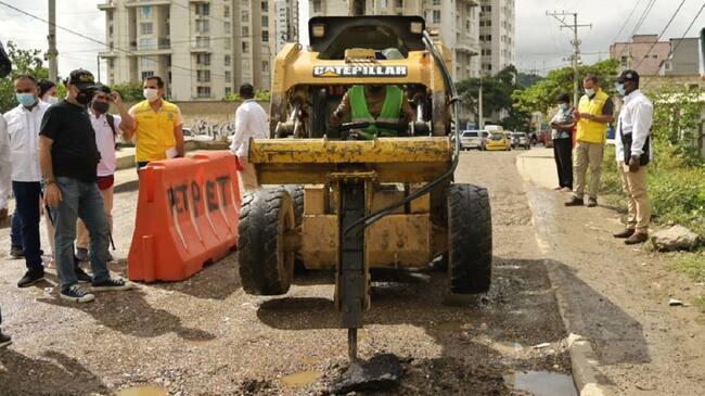 El contrato prevé una intervención de dos meses, sin embargo, la meta es poder entregar las obras en la mitad del tiempo