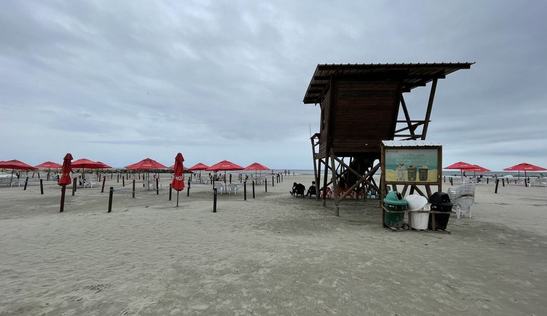 Los rescates se presentaron en los sectores de Mar del Norte y Chiringuito del barrio Marbella