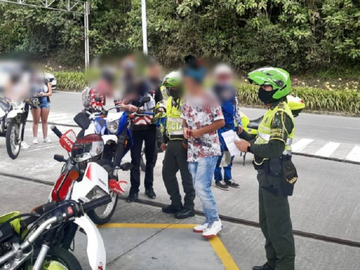 Aumenta controles por carreras clandestinas en Manizales