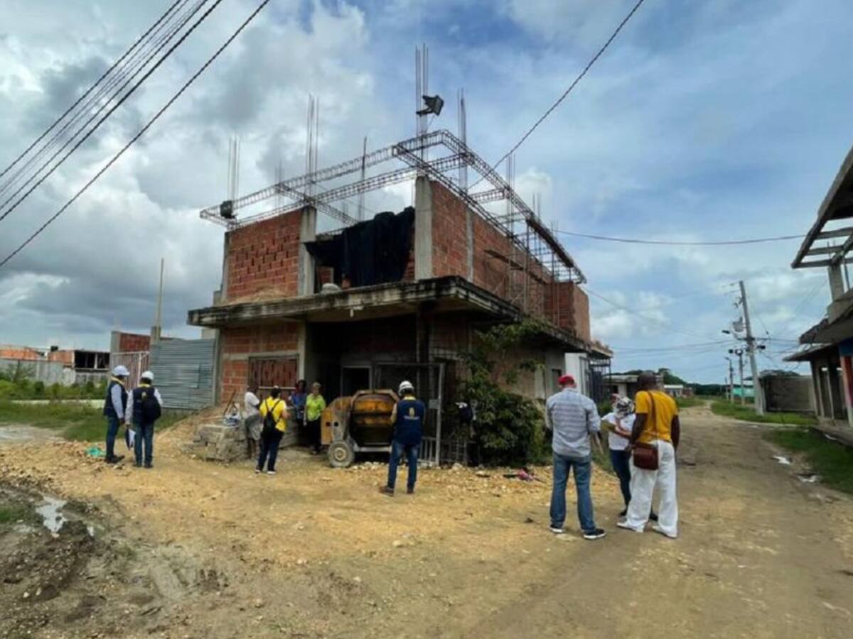 Cuerpo Élite selló tres obras que no contaba con permisos de construcción