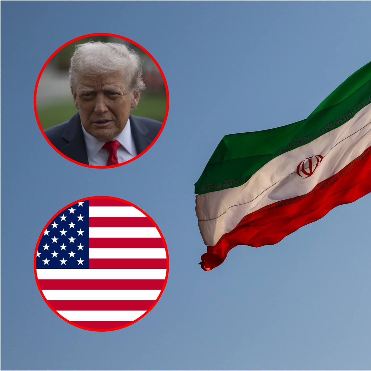 Trump amenaza con aranceles a quien venda armas a Irán y habla de un cambio de régimen