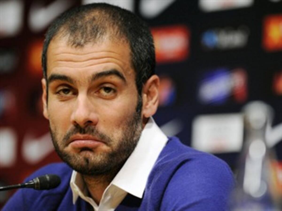 Pep Guardiola: 'Queda un mundo de Liga'