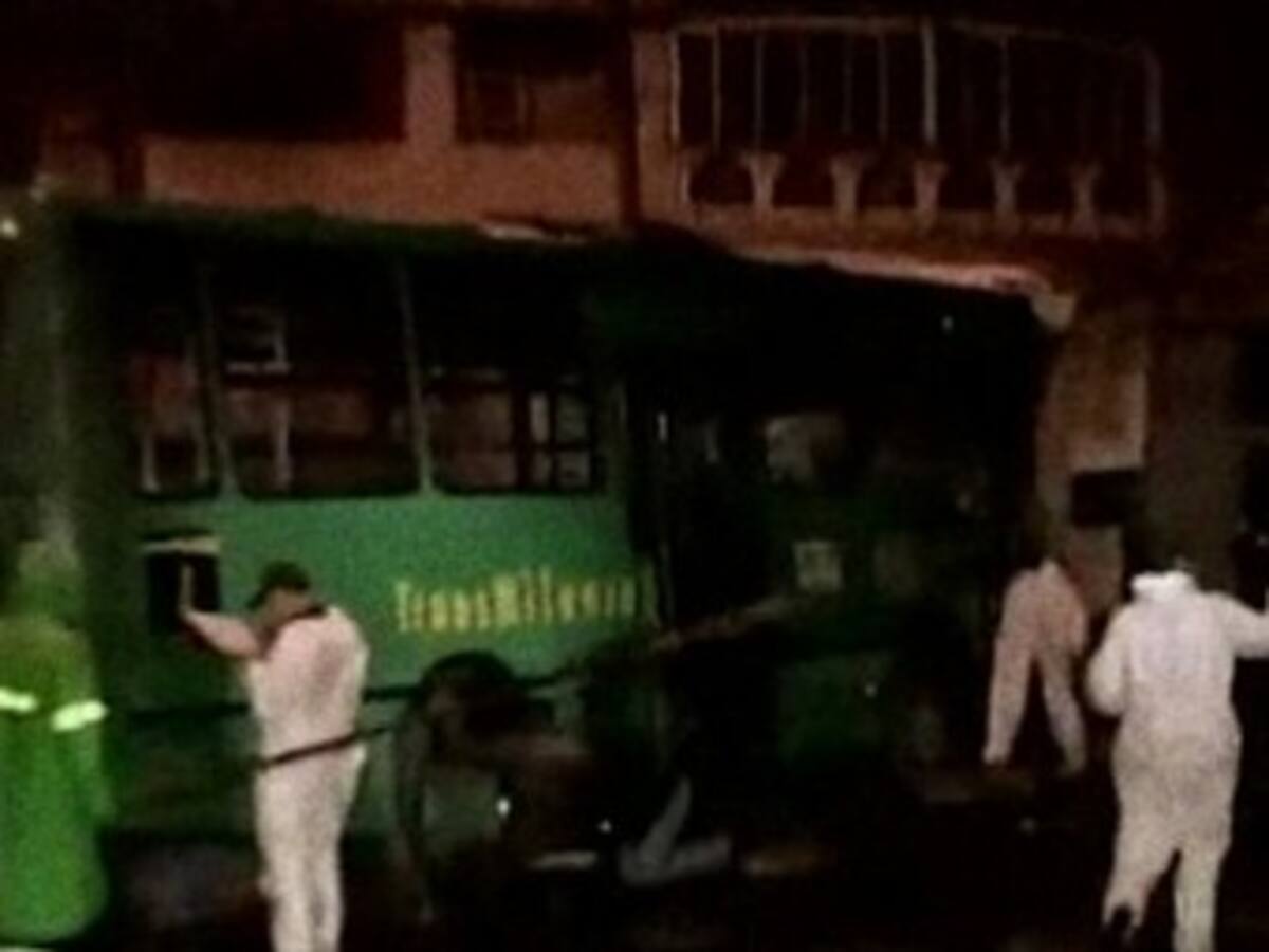 Accidente de alimentador de Transmilenio dejó un muerto y tres heridos en el sur de Bogotá
