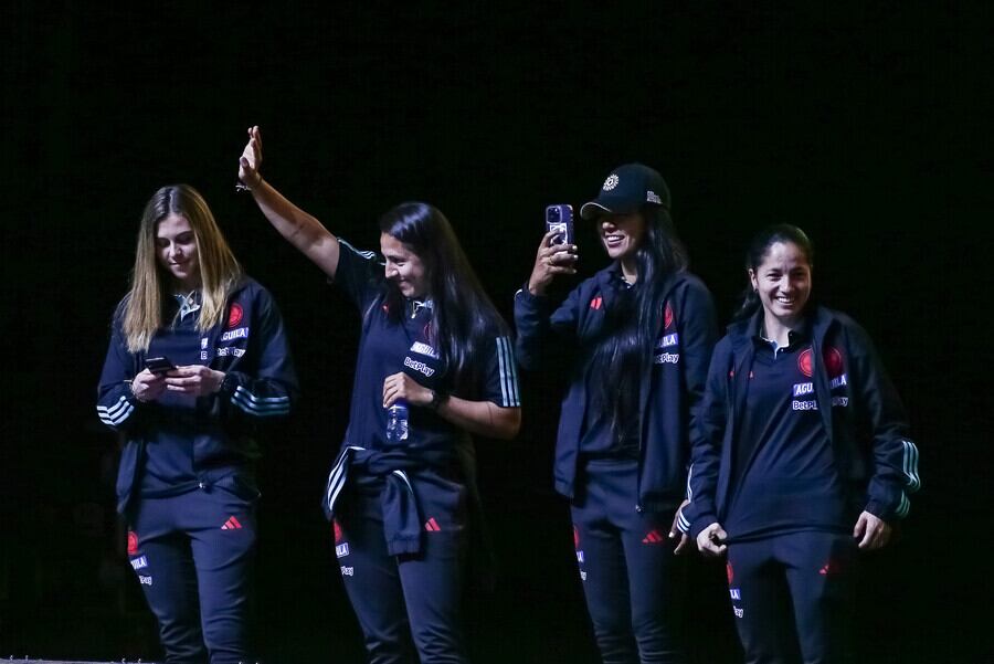Homenaje a la Selección Colombia Femenina / Colprensa
