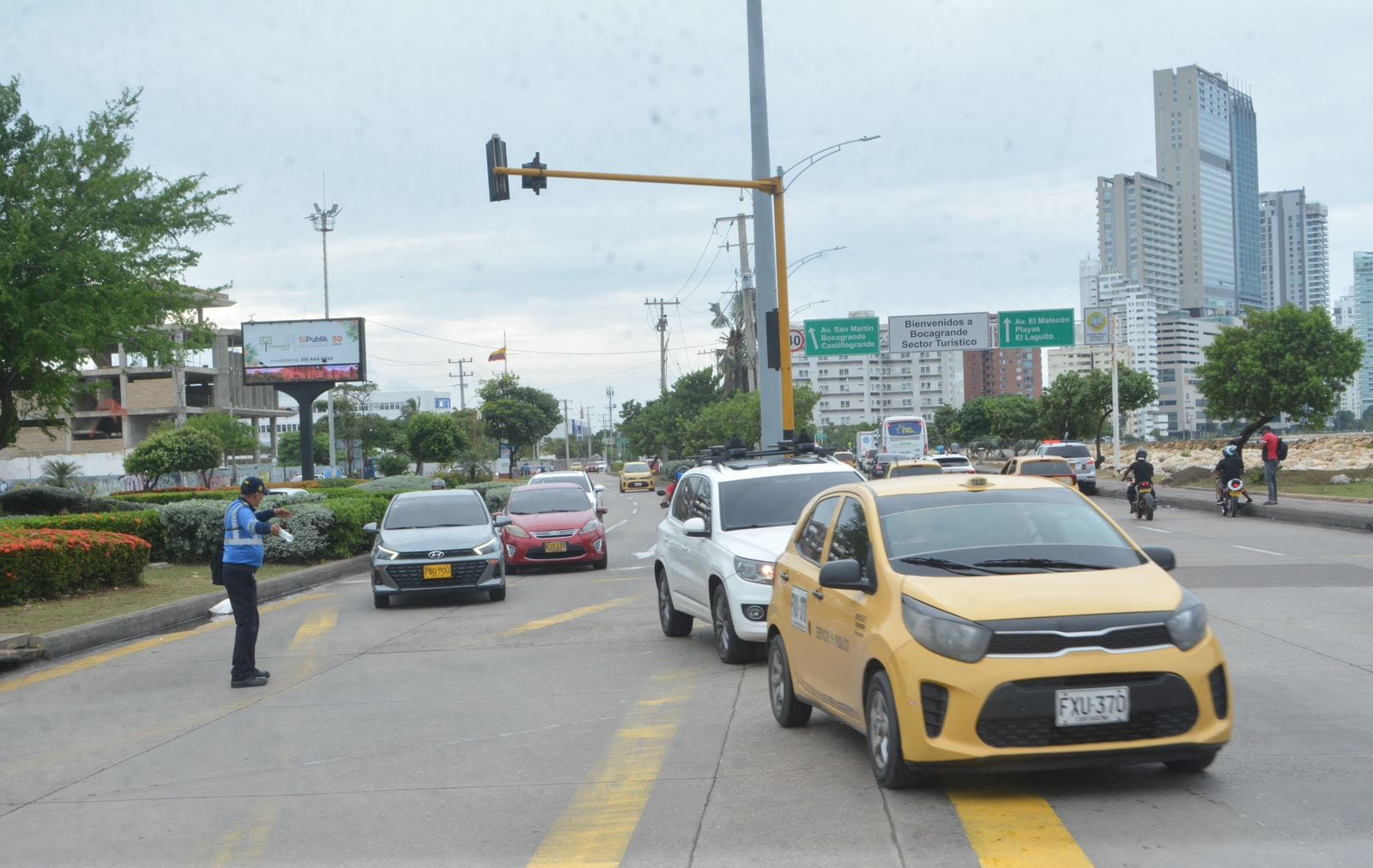 Pico y placa de 24 horas en Cartagena. // Alcaldía de Cartagena