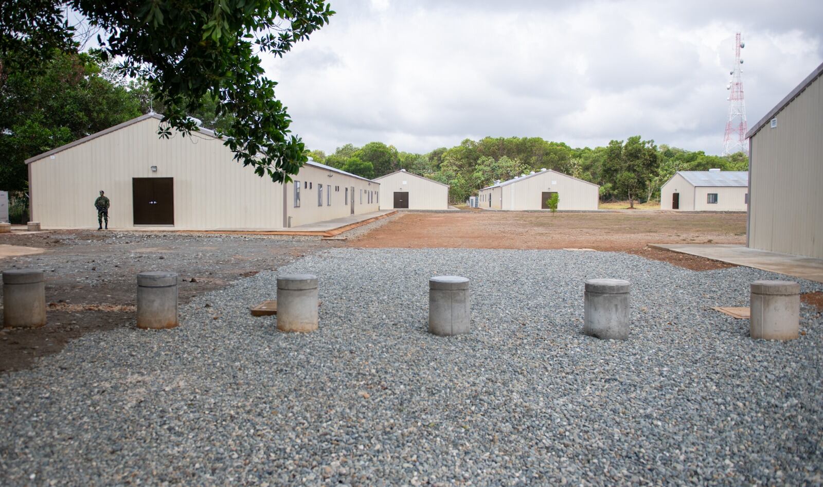 Alojamientos construidos en Bajo Cauca- foto Ejército