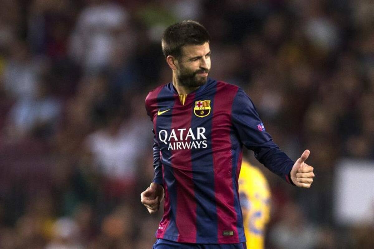 Gerard Piqué/@3gerardpique. 9,4 millones de seguidores. Foto: Efe