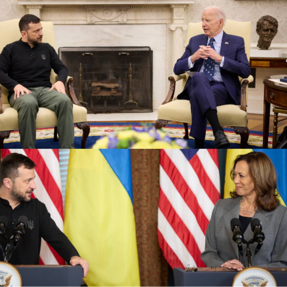 Biden promete a Zelenski la victoria de la guerra contra Rusia