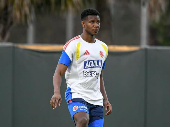 Yerson Mosquera y la falta de minutos con la Selección / Foto: Redes sociales del jugador.