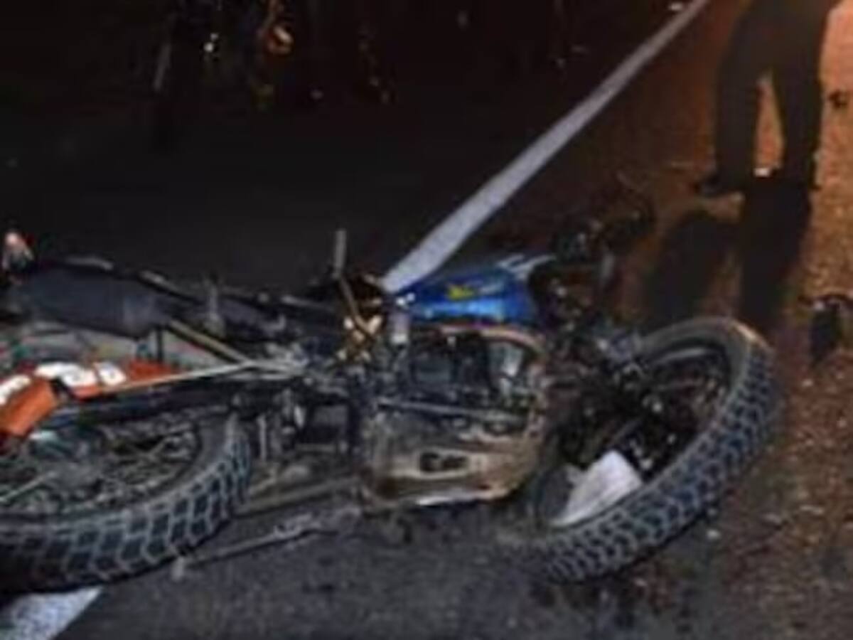 Un motociclista muerto y tres heridos en dos siniestros viales aislados en Armenia