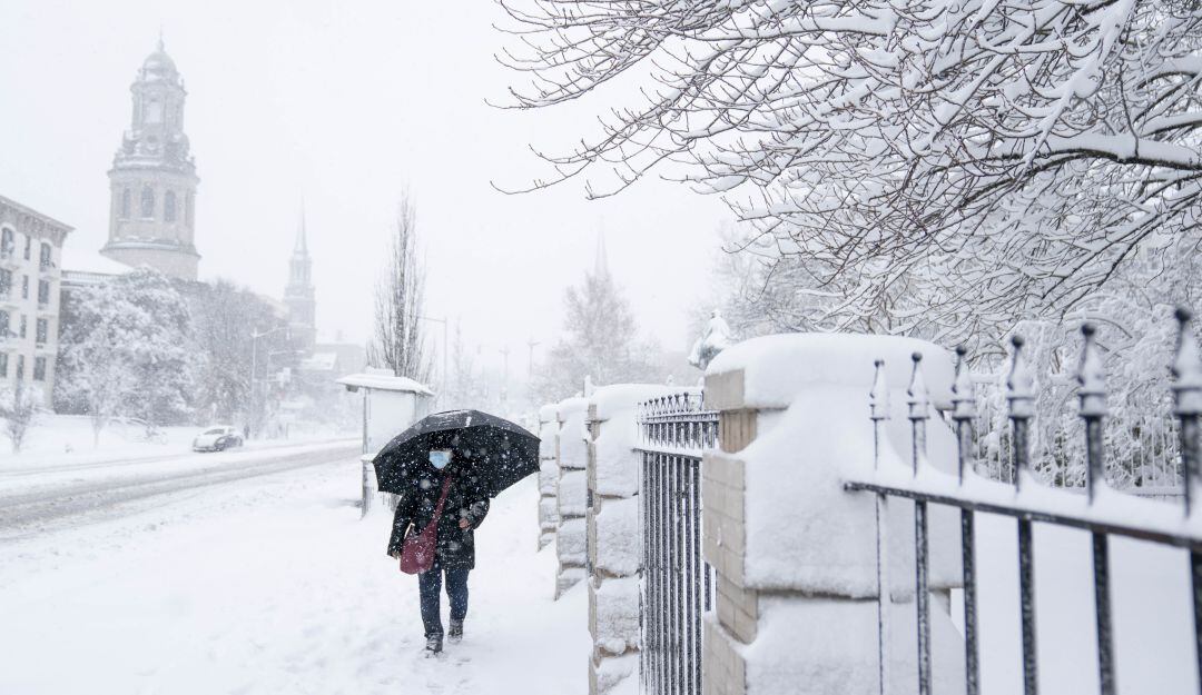 Tormenta de nieve en Washington D.C.