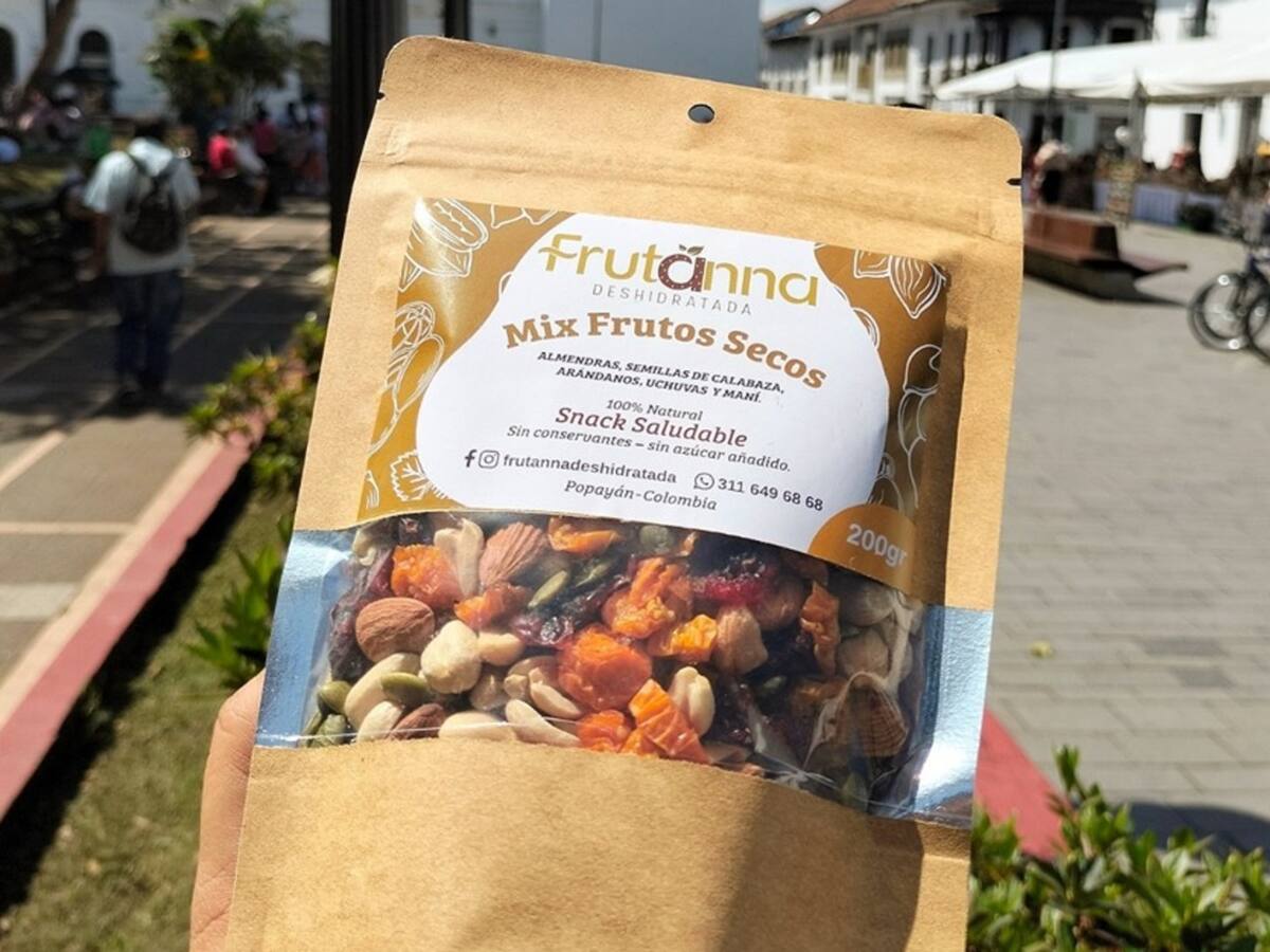 Fruta deshidratada, una oportunidad para promover la alimentación sana en Cauca