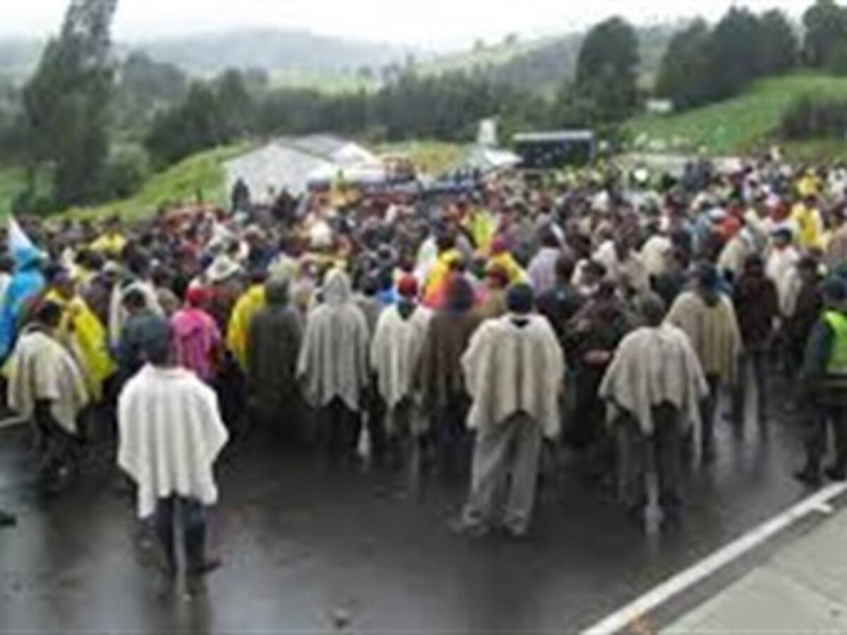 Campesinos realizarán toma pacífica en Bogotá