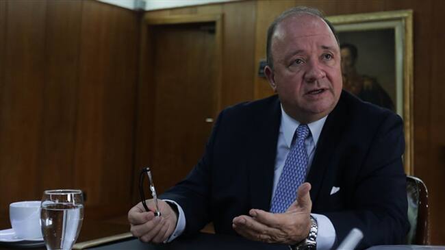 Luis Carlos Villegas, ministro de defensa . Foto: Colprensa
