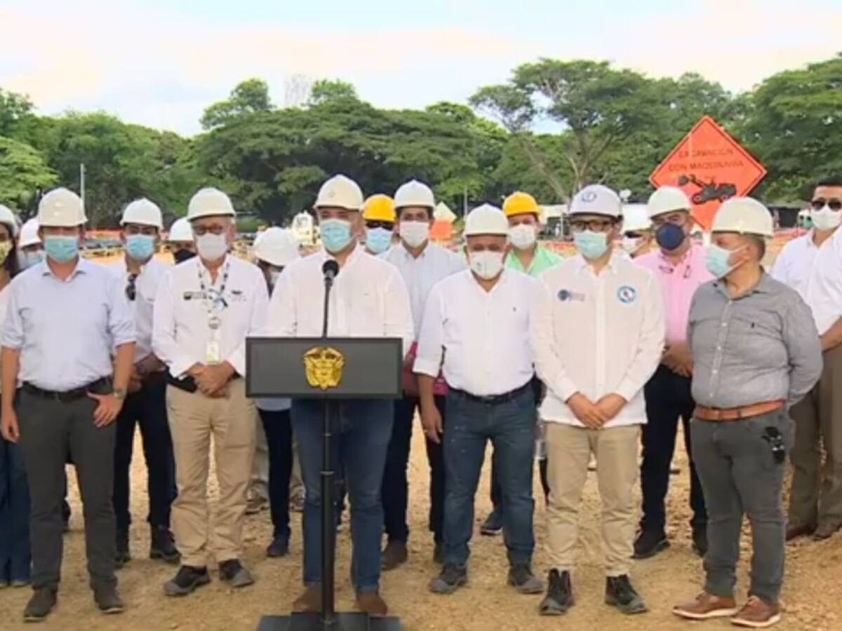 VIDEO: Iván Duque destacó avance de Acueducto Metropolitano en frontera