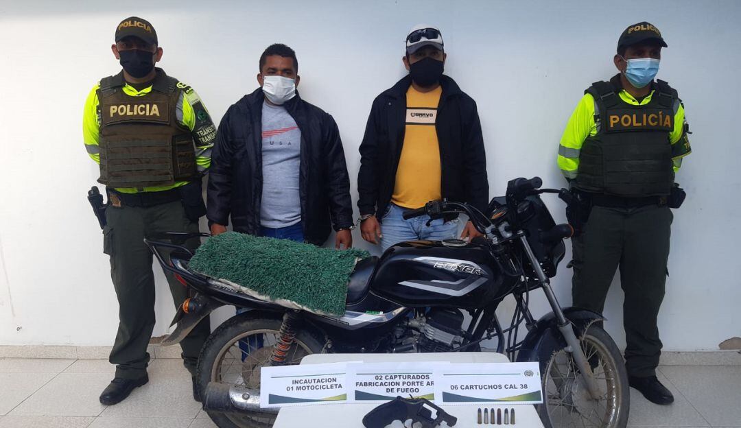 La detención se llevó a cabo en puesto de control sobre la vía Bongo – Magangué, a la altura de Camilo Torres