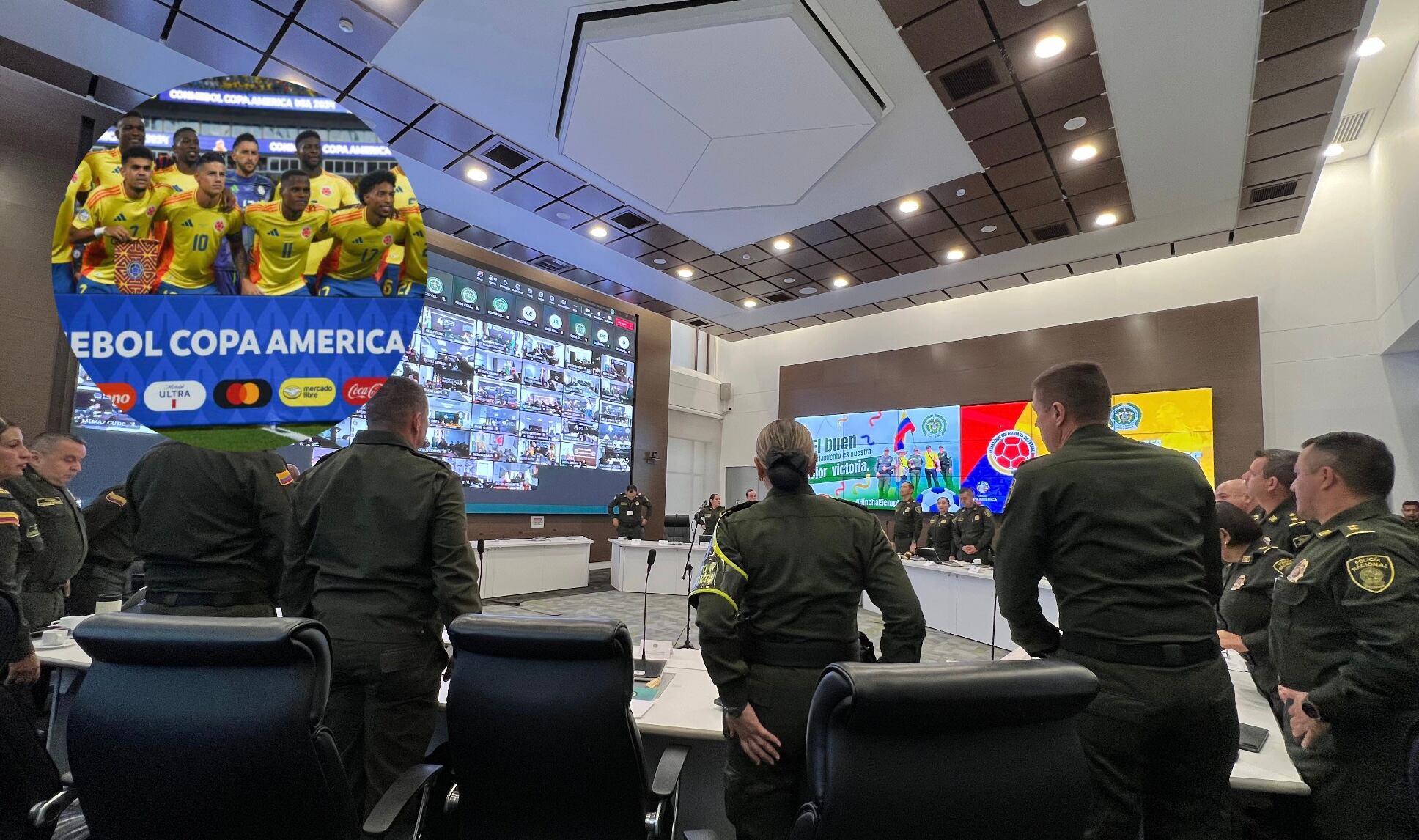 Balance seguridad final copa América