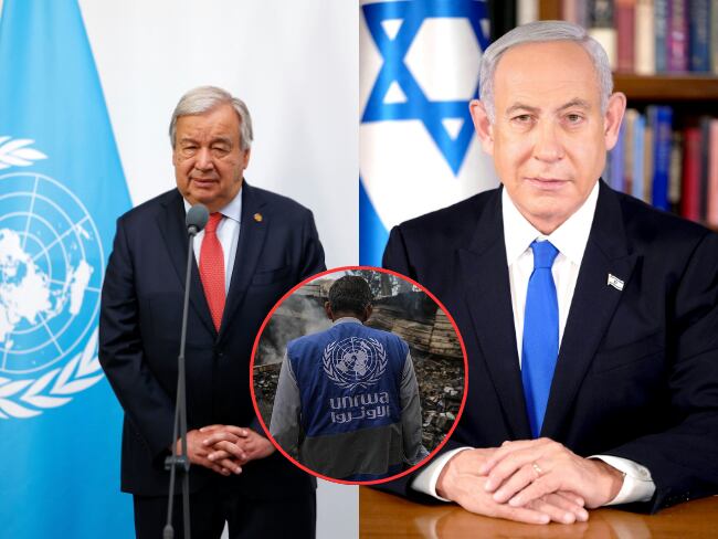 El secretario general de la ONU, António Guterres, envió una carta al primer ministro israelí, Benjamín Netanuyahu, protestando contra la prohibición de a la Agencia de Naciones Unidas para los Refugiados Palestinos.
