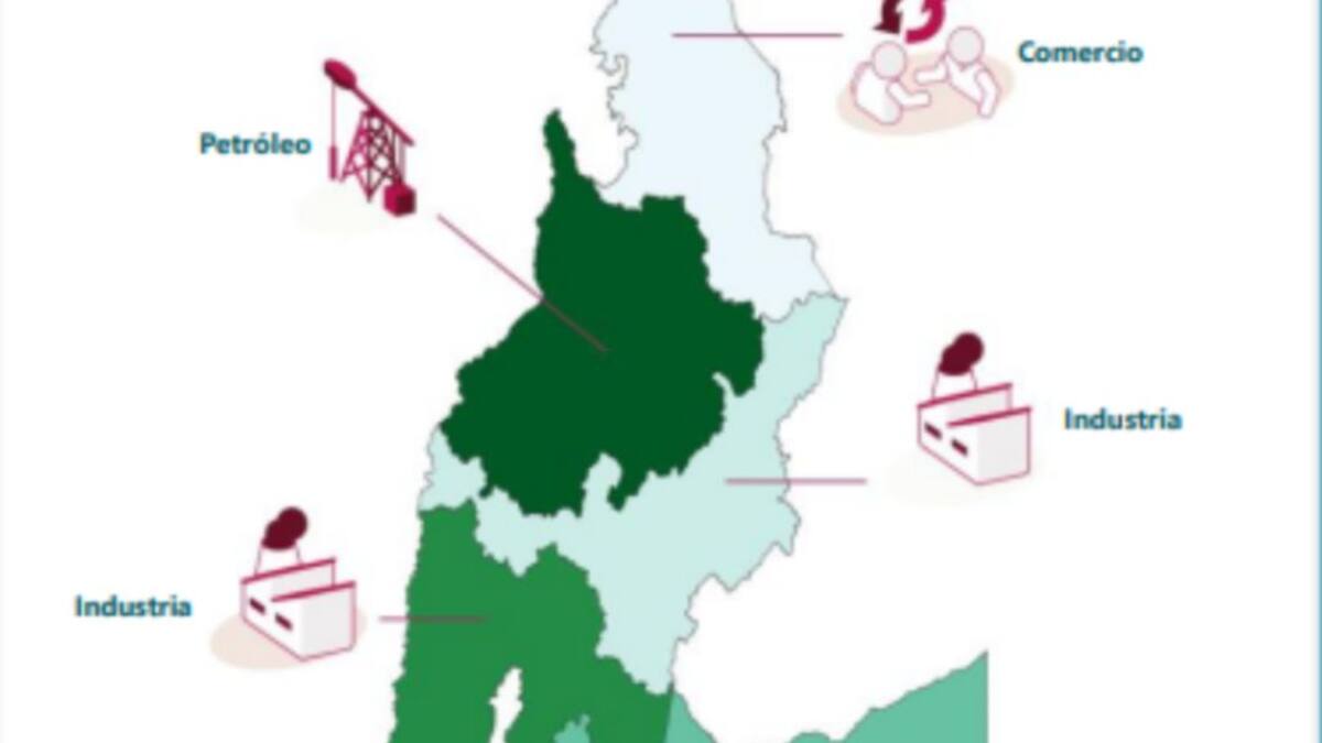 Santander, la cuarta región que más aporta al PIB