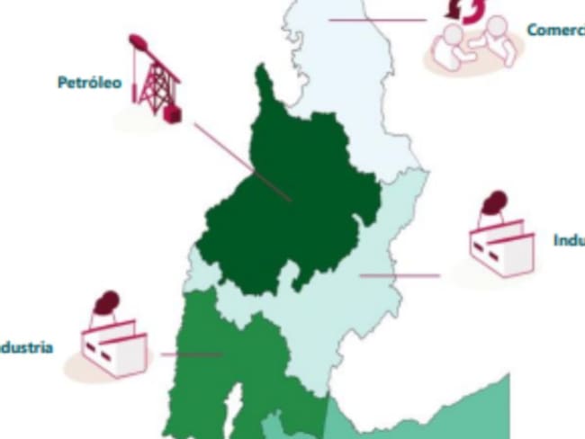 Santander, la cuarta región que más aporta al PIB
