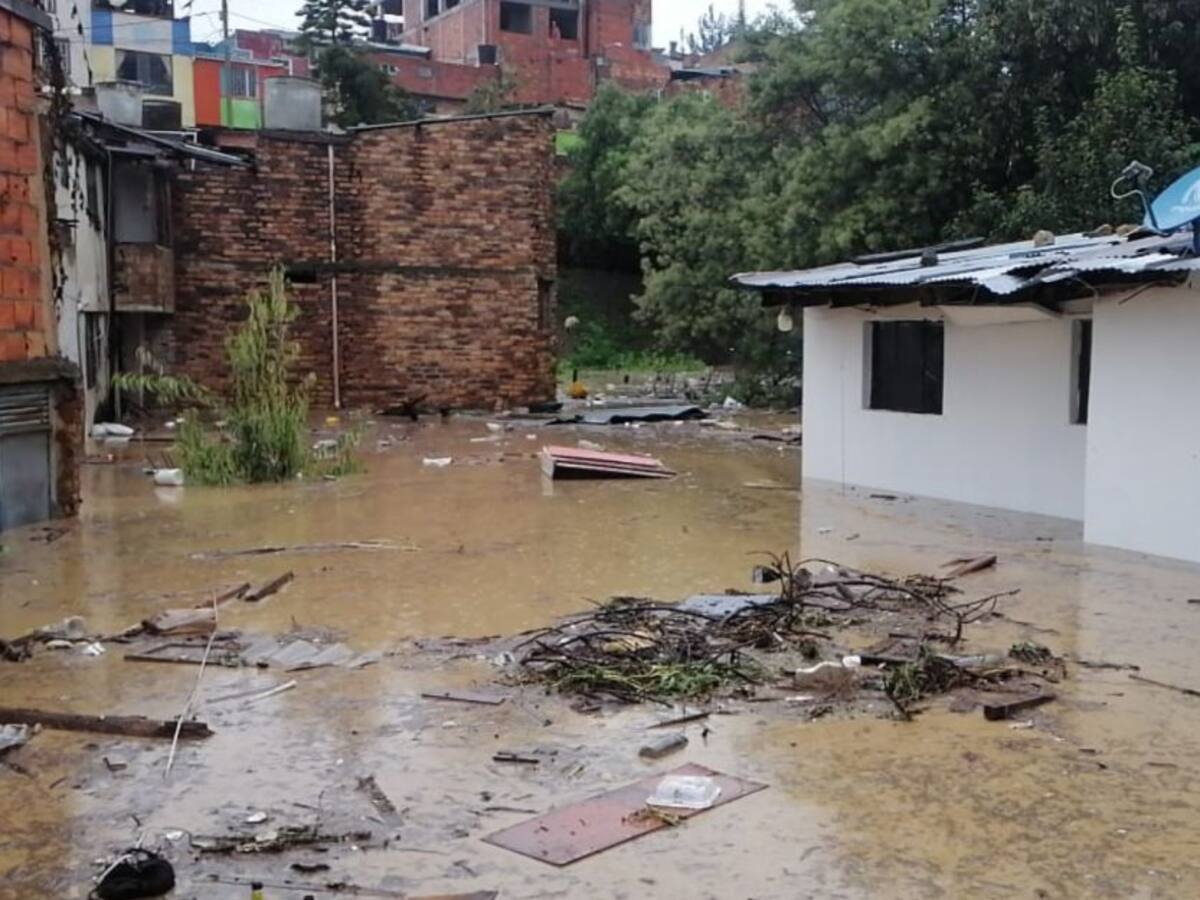 Son 20 emergencias que dejan fuertes lluvias en Tunja