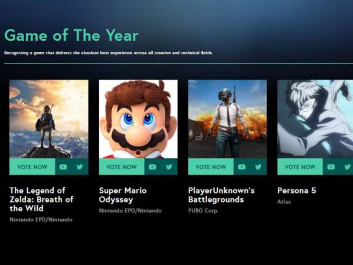 Empieza la batalla por el mejor videojuego del año