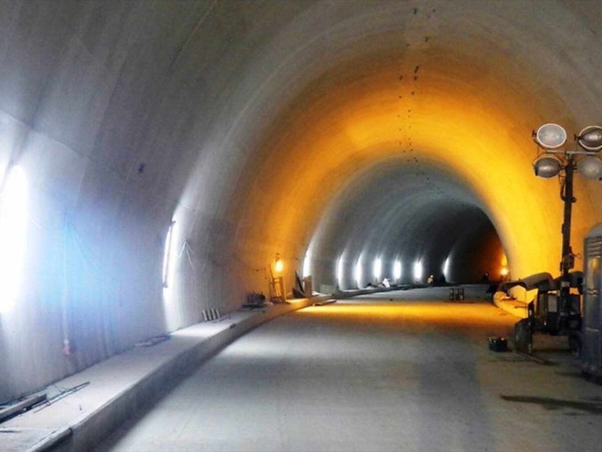 Invías adjudicó terminación de obras del Túnel de La Línea