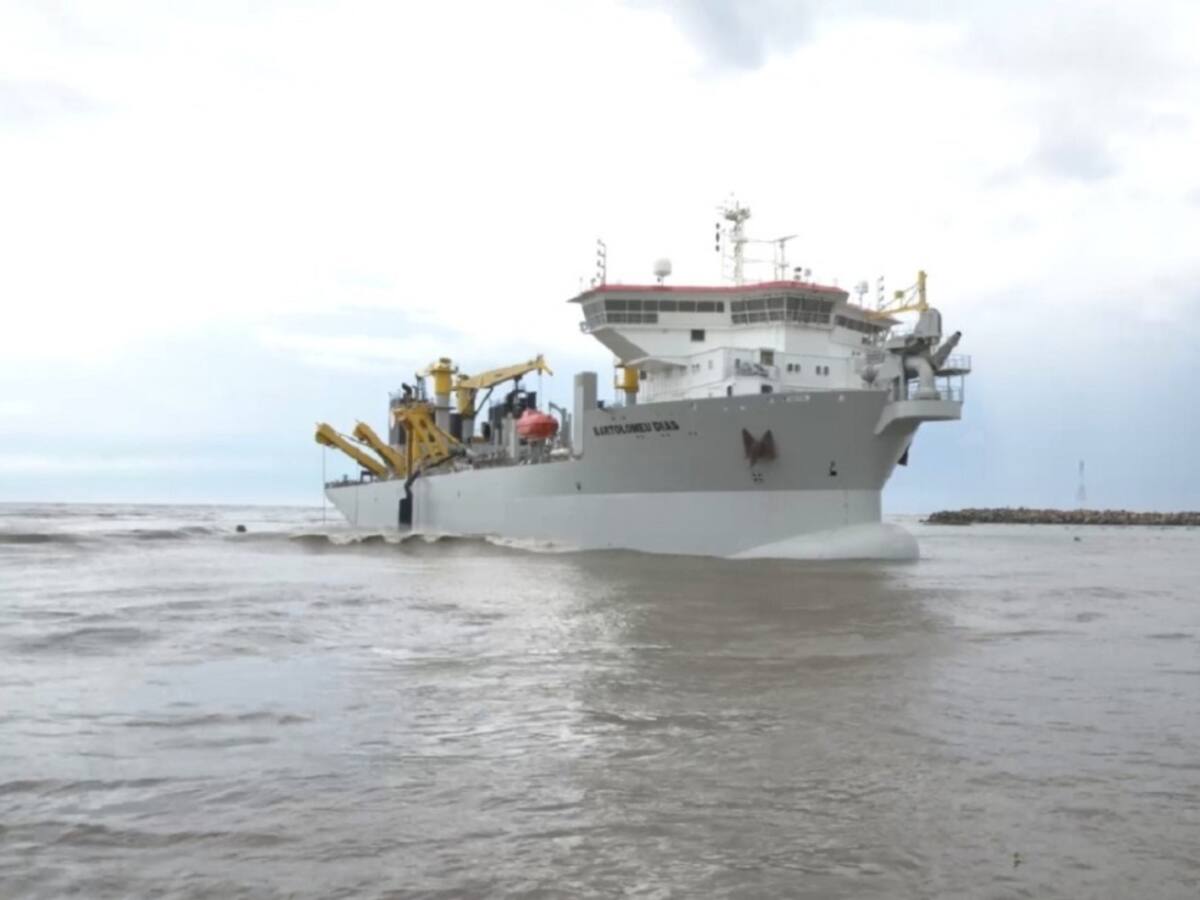 Inicia dragado permanente en el canal de acceso al Puerto de Barranquilla