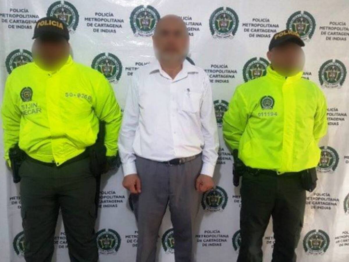 Dos padrastros capturados por policía de Cartagena por actos sexuales con menores