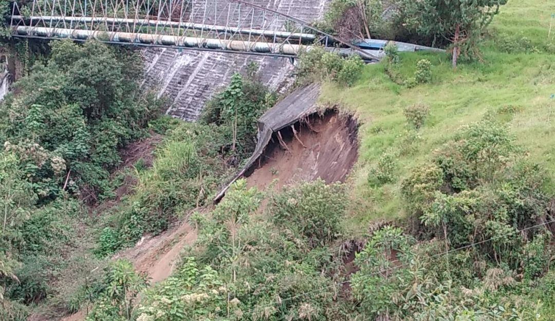 Emergencia en Cerro de Oro en Manizales 