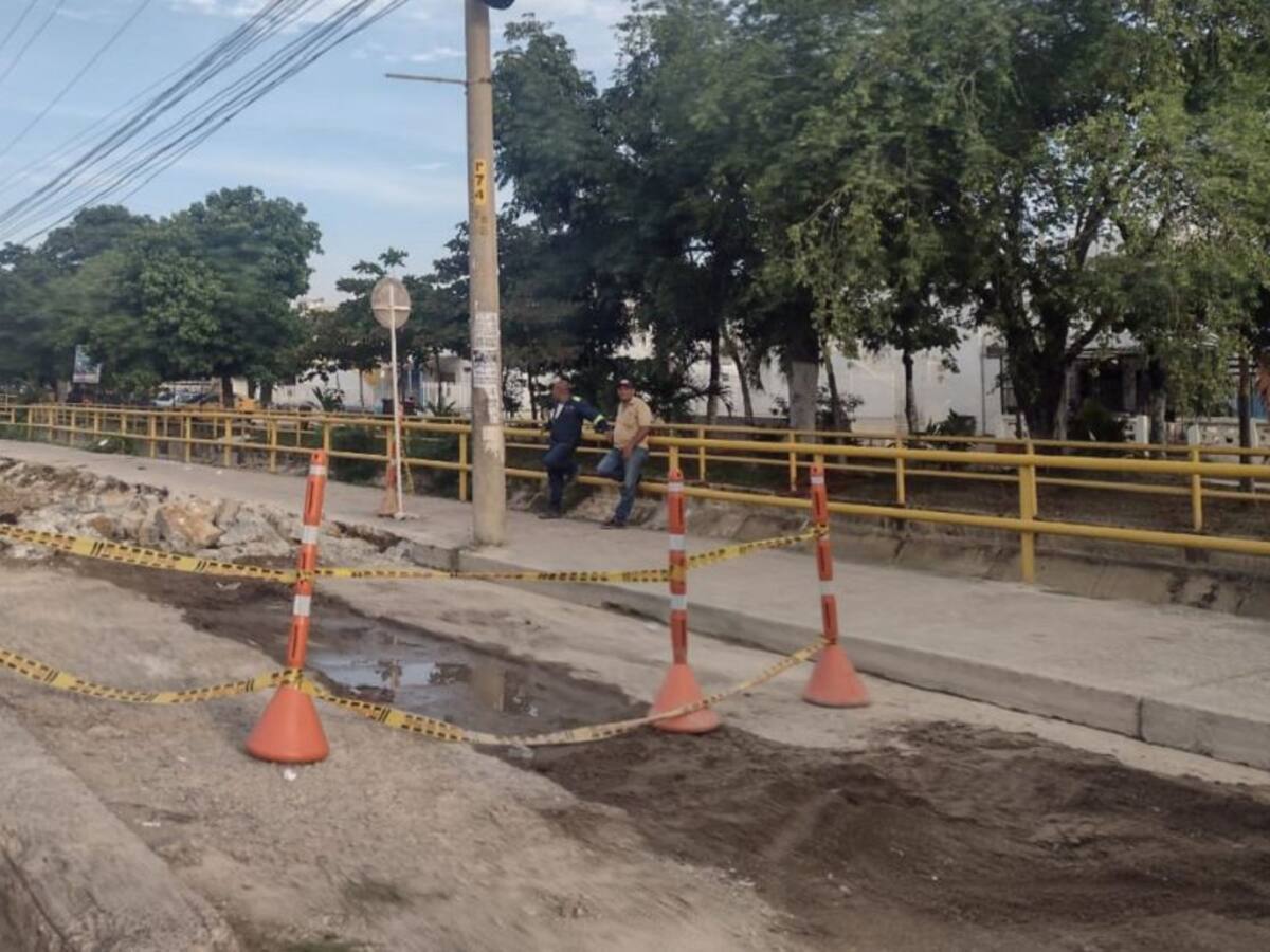 En el Nuevo Bosque pidieron acelerar obras del contraflujo